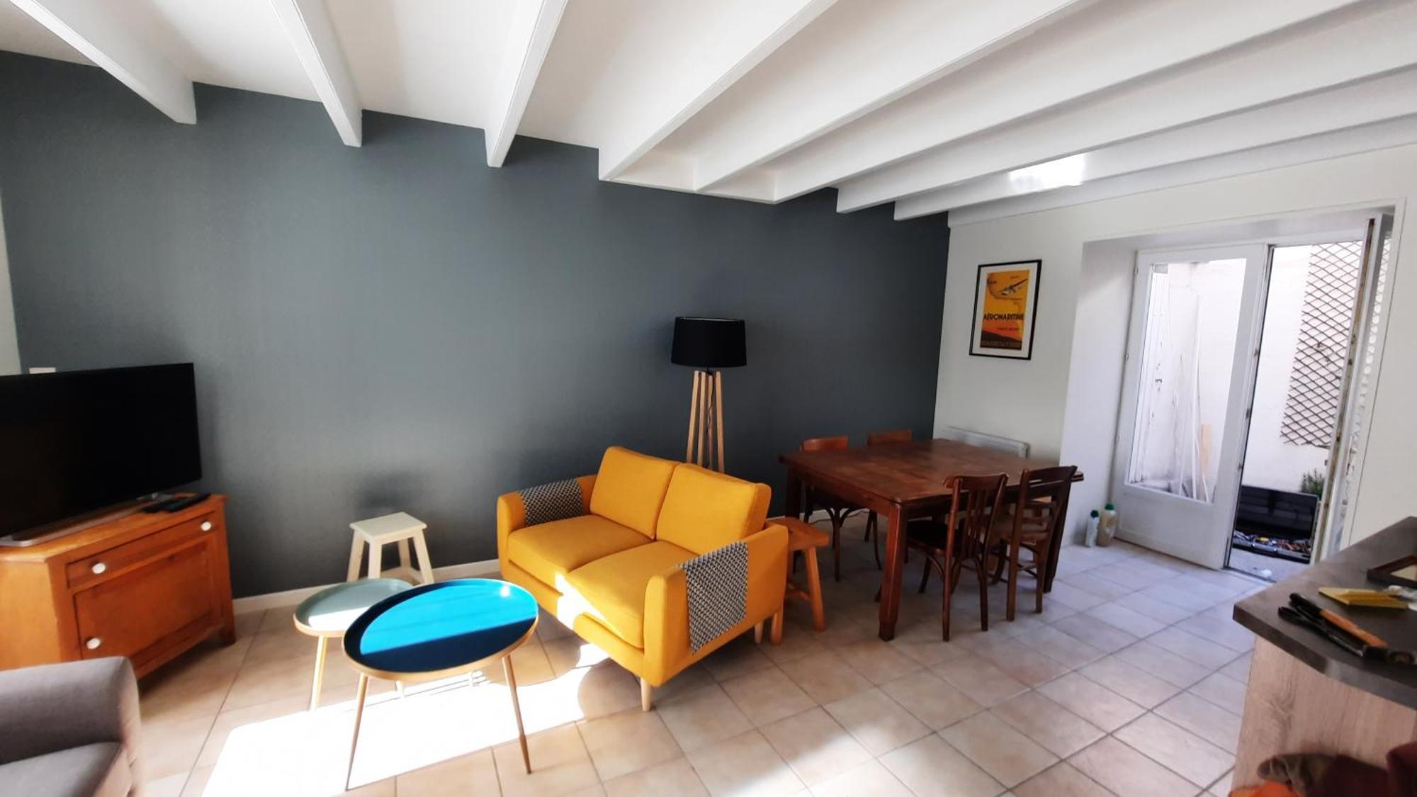 Maison De Pecheur Renovee Avec Cour Proche Du Port レ・サ​​ーブル・ドロンヌ エクステリア 写真